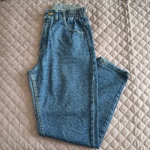 Vintage Lee Mom Jean Slim Taper High Rise Sz 26